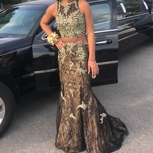 Dresses | Two Piece Prom Dress | Poshmark
